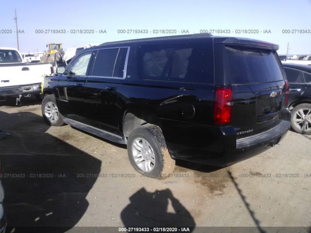 1GNSCHKC1LR120192 - 2020 CHEVROLET SUBURBAN C1500 LT Black photo 3