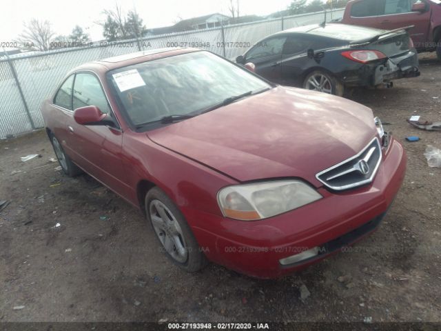 19UYA42661A029623 - 2001 ACURA 3.2CL TYPE-S Red photo 1