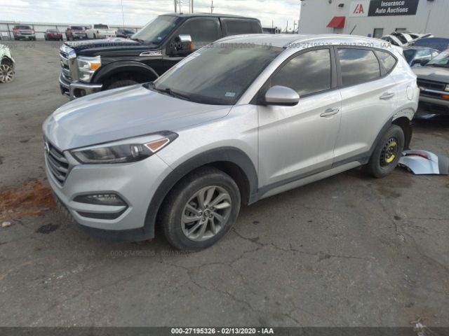 KM8J3CA41HU476322 - 2017 HYUNDAI TUCSON LIMITED/SPORT AND ECO/SE White photo 2