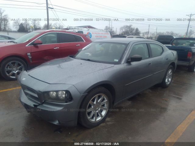 2B3KA43R97H672427 - 2007 DODGE CHARGER SE/SXT Gray photo 2