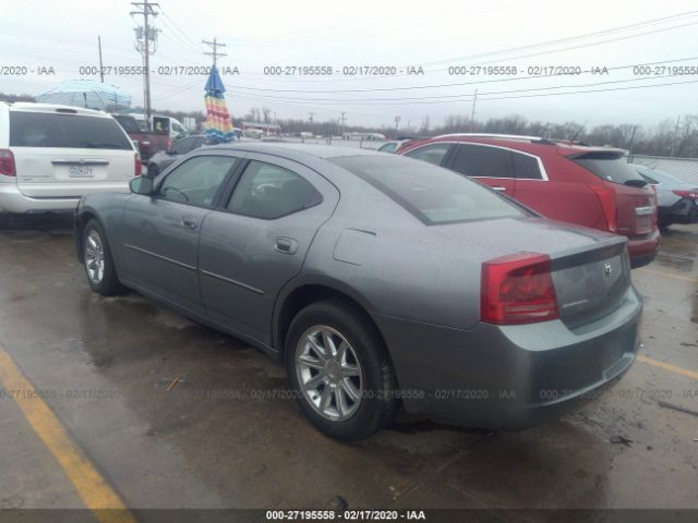 2B3KA43R97H672427 - 2007 DODGE CHARGER SE/SXT Gray photo 3