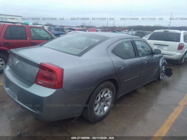 2B3KA43R97H672427 - 2007 DODGE CHARGER SE/SXT Gray photo 4