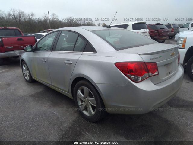 1G1P75SZ4F7177050 - 2015 CHEVROLET CRUZE  Silver photo 3