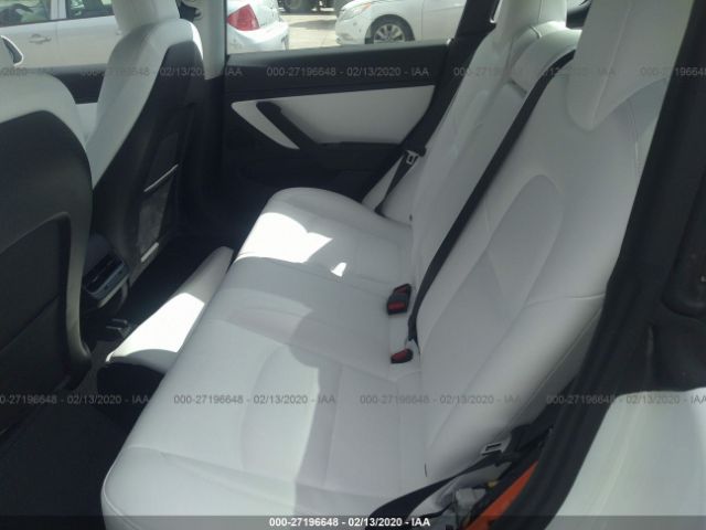 5YJ3E1EA3LF509902 - 2020 TESLA MODEL 3  White photo 8