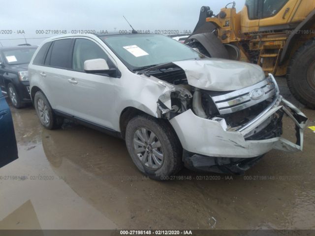 2FMDK49C97BA76191 - 2007 FORD EDGE SEL PLUS White photo 1