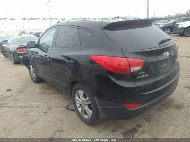 KM8JU3AC3CU407371 - 2012 HYUNDAI TUCSON GLS/LIMITED 黑色 照片 3