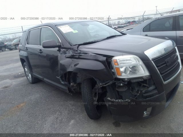 2GKALMEK1D6431123 - 2013 GMC TERRAIN SLE Gray photo 1