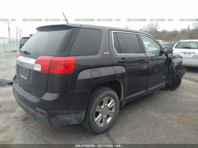 2GKALMEK1D6431123 - 2013 GMC TERRAIN SLE Gray photo 4