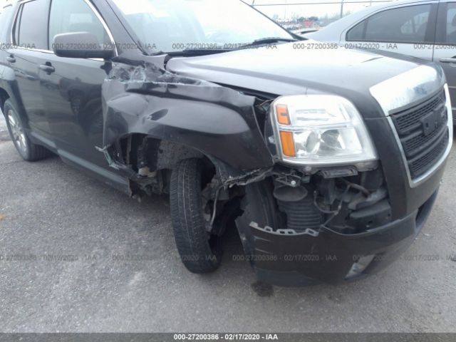 2GKALMEK1D6431123 - 2013 GMC TERRAIN SLE Gray photo 6