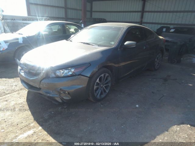 1HGCS1B72CA020676 - 2012 HONDA ACCORD EX Gray photo 2