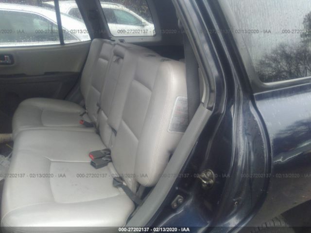 KM8SC73E85U894955 - 2005 HYUNDAI SANTA FE GLS/LX Blue photo 8