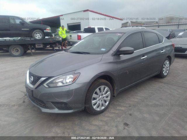 3N1AB7AP5HY360419 - 2017 NISSAN SENTRA S/SV/SR/SL Gray photo 2