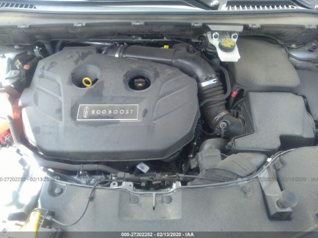 5LMCJ3C98HUL34893 - 2017 LINCOLN MKC RESERVE Gray photo 10