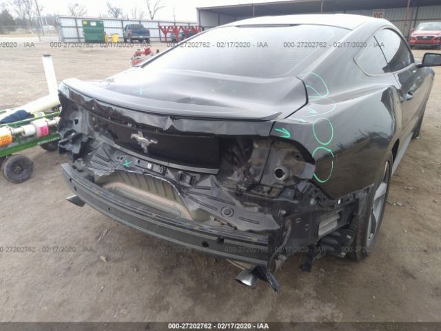 1FA6P8AM3F5427244 - 2015 FORD MUSTANG  Black photo 6