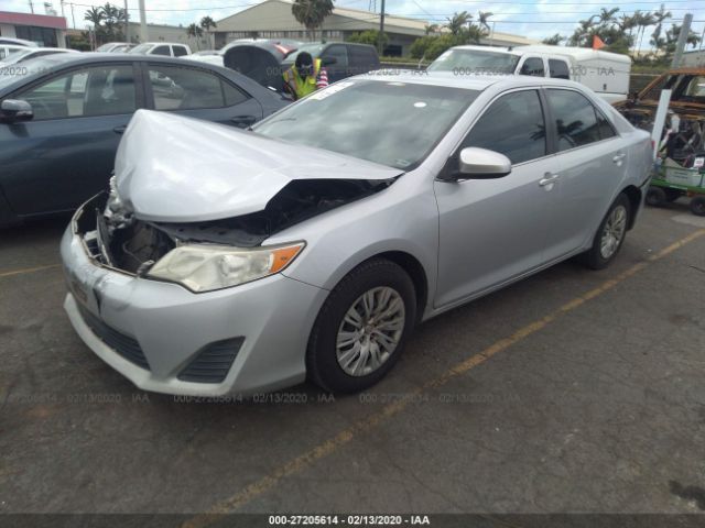 4T1BF1FK0CU556579 - 2012 TOYOTA CAMRY SE/LE/XLE Silver photo 2