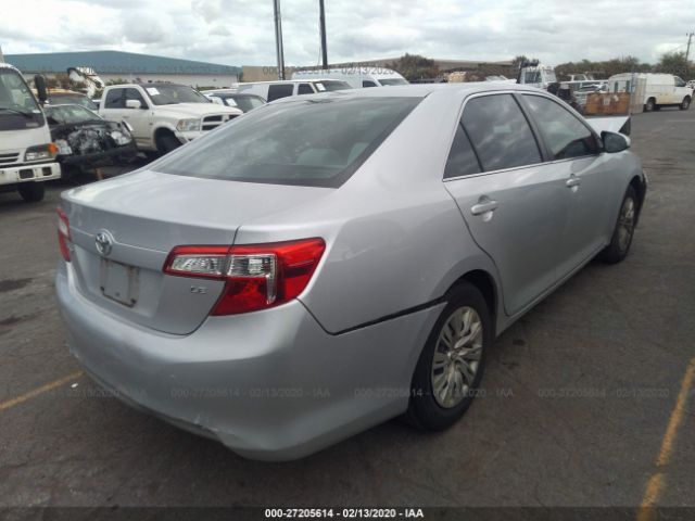 4T1BF1FK0CU556579 - 2012 TOYOTA CAMRY SE/LE/XLE Silver photo 4