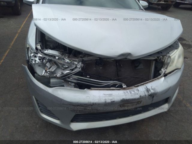 4T1BF1FK0CU556579 - 2012 TOYOTA CAMRY SE/LE/XLE Silver photo 6