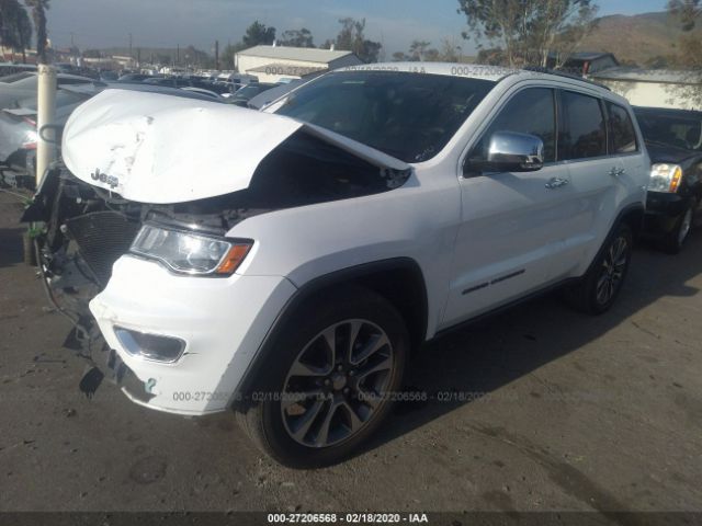 1C4RJEBG3JC428432 - 2018 JEEP GRAND CHEROKEE LIMITED White photo 2