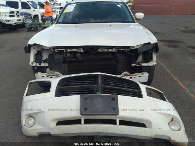 2B3CA3CV0AH142057 - 2010 DODGE CHARGER SXT White photo 6