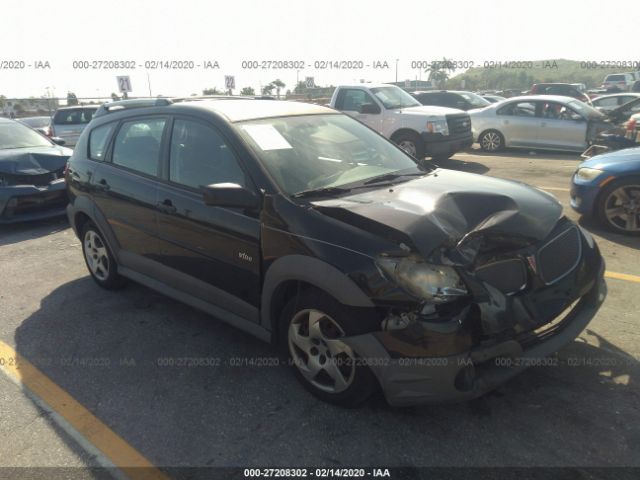 5Y2SL63835Z455223 - 2005 PONTIAC VIBE  Black photo 1