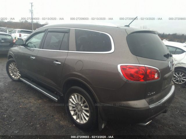 5GAEV23768J167501 - 2008 BUICK ENCLAVE CXL Brown photo 3