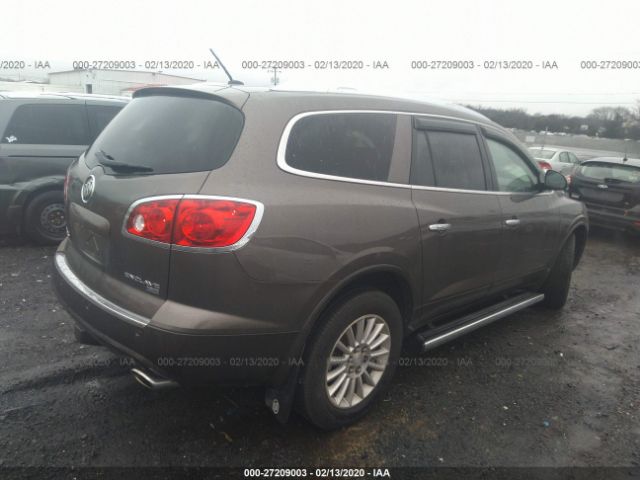 5GAEV23768J167501 - 2008 BUICK ENCLAVE CXL Brown photo 4