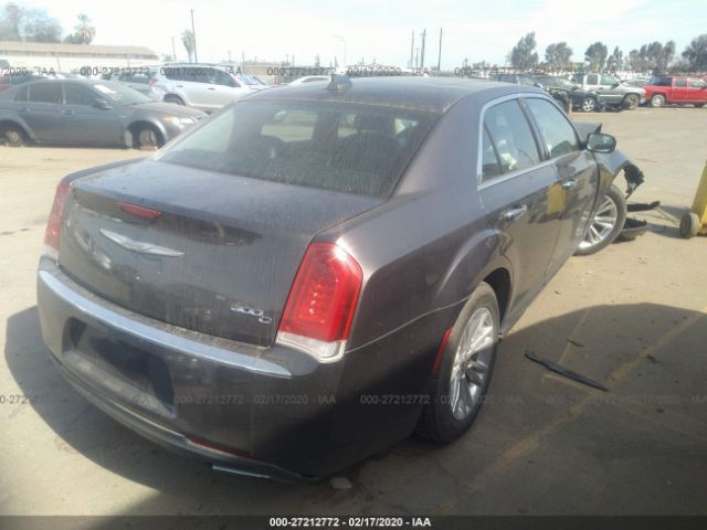 2C3CCAEG7GH170527 - 2016 CHRYSLER 300C  Gray photo 4