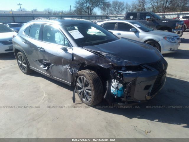 JTHY3JBH1K2009332 - 2019 LEXUS UX 200 Gray photo 1