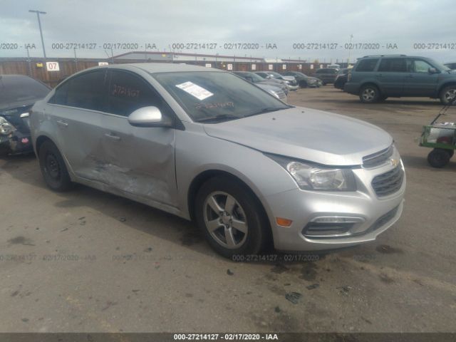 1G1PE5SB5G7166715 - 2016 CHEVROLET CRUZE LIMITED LT Silver photo 1