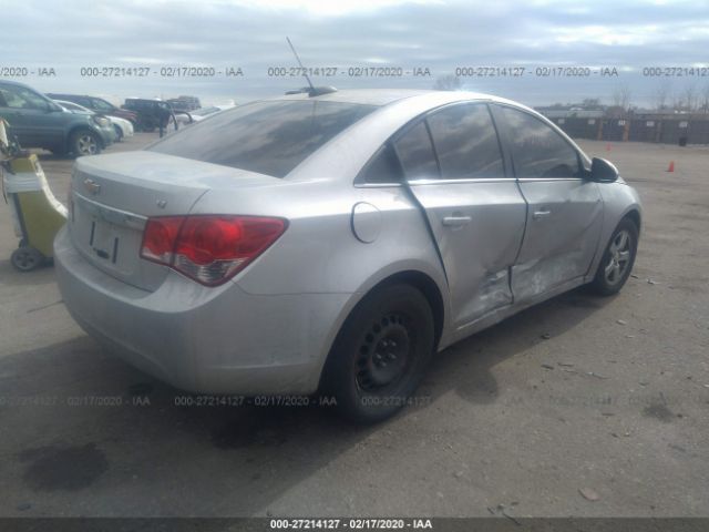 1G1PE5SB5G7166715 - 2016 CHEVROLET CRUZE LIMITED LT Silver photo 4