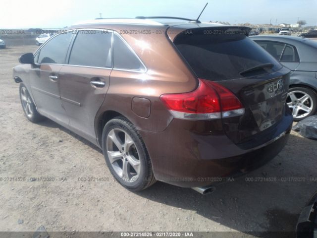 4T3ZK3BB0AU030761 - 2010 TOYOTA VENZA  Brown photo 3