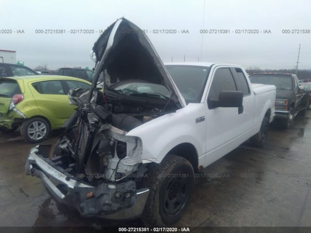 1FTRX12W98FC01804 - 2008 FORD F150  White photo 2