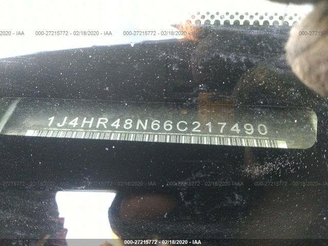 1J4HR48N66C217490 - 2006 JEEP GRAND CHEROKEE LAREDO/COLUMBIA/FREEDOM 白色 照片 9