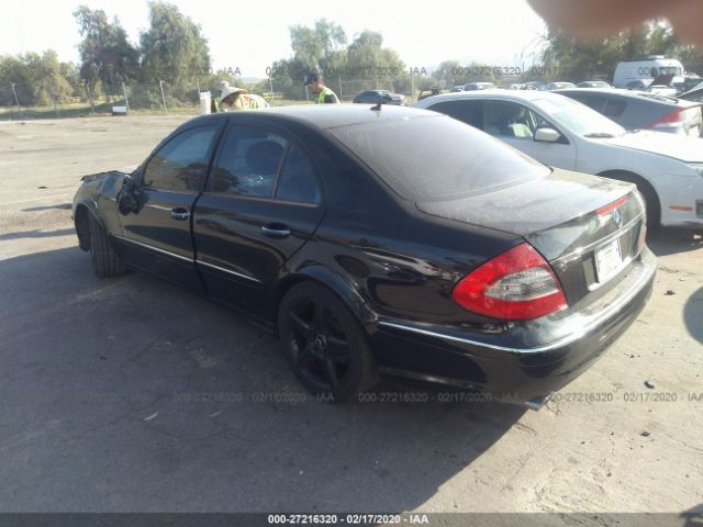 WDBUF56X19B386154 - 2009 MERCEDES-BENZ E 350 Black photo 3