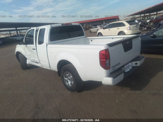 1N6BD0CT9KN710701 - 2019 NISSAN FRONTIER S/SV White photo 3