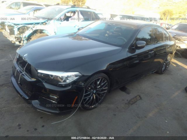 WBAJE5C59JWA95649 - 2018 BMW 540 I Black photo 2