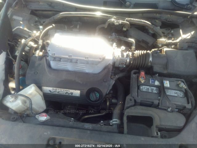 1HGCS22898A011396 - 2008 HONDA ACCORD EXL Gray photo 10