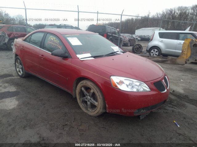 1G2ZG58N374248234 - 2007 PONTIAC G6 SE Red photo 1