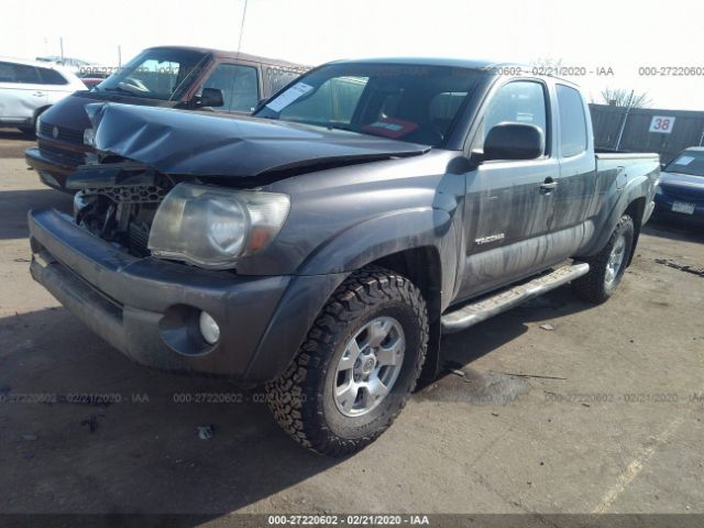5TFUU4EN1BX022083 - 2011 TOYOTA TACOMA ACCESS CAB რუხი ფოტო 2
