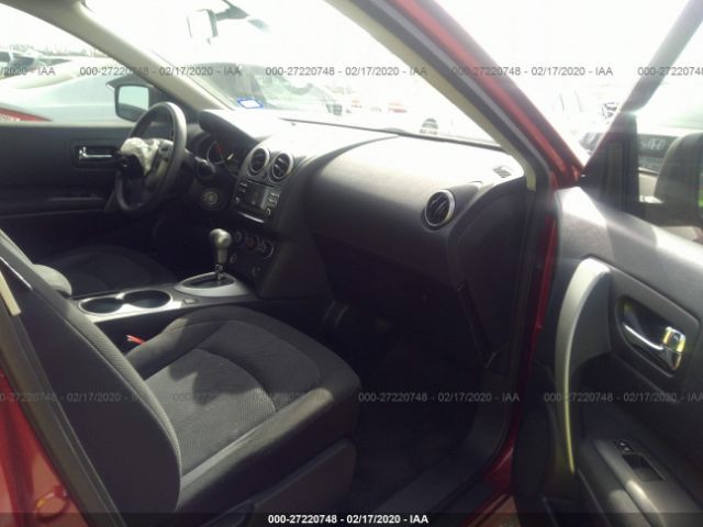 JN8AS5MT3DW002929 - 2013 NISSAN ROGUE S/SV Red photo 5