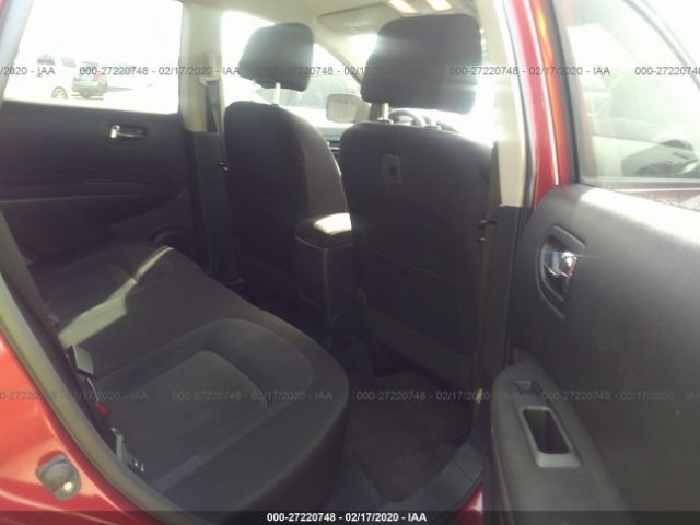 JN8AS5MT3DW002929 - 2013 NISSAN ROGUE S/SV Red photo 8