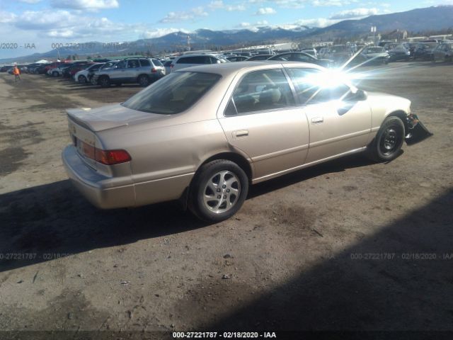 JT2BF22K0Y0257617 - 2000 TOYOTA CAMRY CE/LE/XLE Gold photo 4