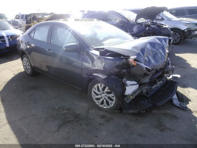 5YFBURHE6HP700124 - 2017 TOYOTA COROLLA L/LE/XLE/SE/XSE Gray photo 1