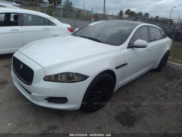 SAJWA2GE9CMV34584 - 2012 JAGUAR XJL SUPERCHARGED White photo 2