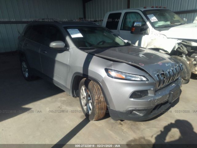 1C4PJLLX2JD524766 - 2018 JEEP CHEROKEE LATITUDE PLUS Silver photo 1