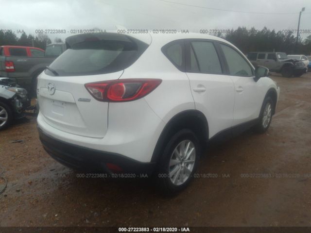 JM3KE2BE0D0128458 - 2013 MAZDA CX-5 SPORT White photo 4