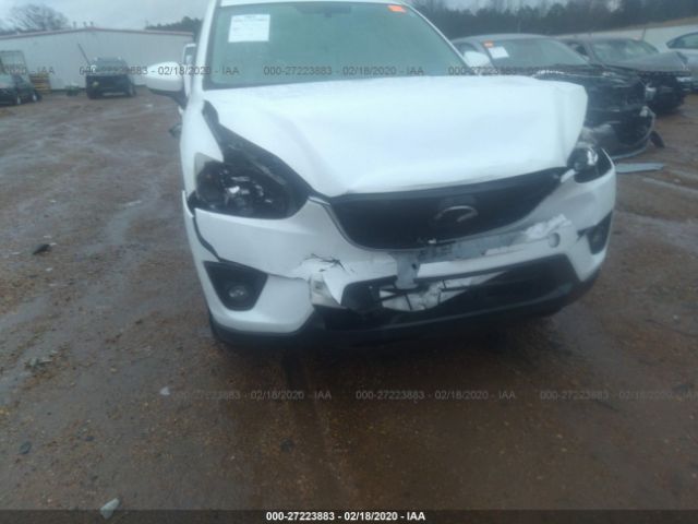 JM3KE2BE0D0128458 - 2013 MAZDA CX-5 SPORT White photo 6