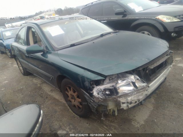 YV1RS61R312022267 - 2001 VOLVO S60  Green photo 1