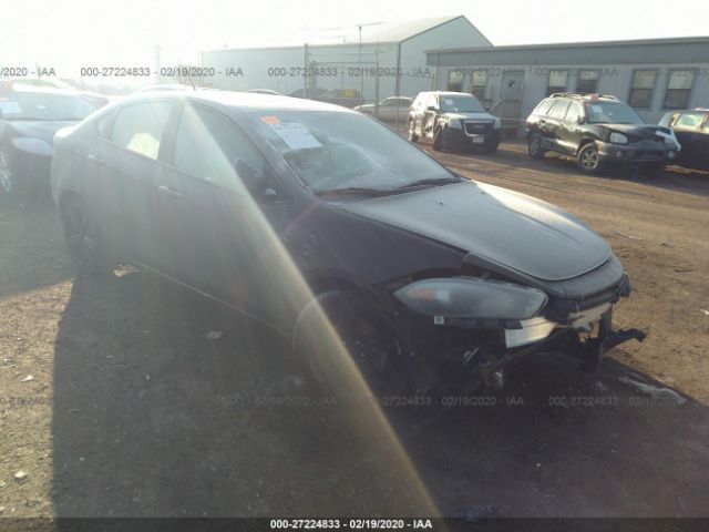 1C3CDFBB9FD111526 - 2015 DODGE DART SXT Gray photo 1