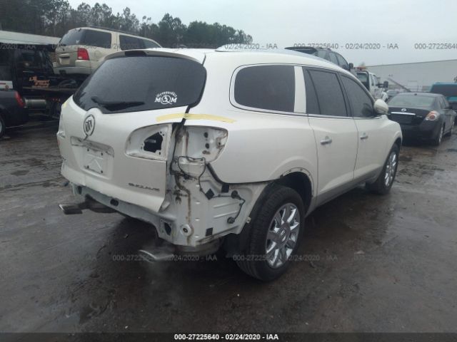 5GAKRCED8CJ281251 - 2012 BUICK ENCLAVE  White photo 4